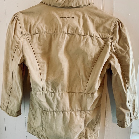DKNY khaki colored jacket - Picture 2 of 4